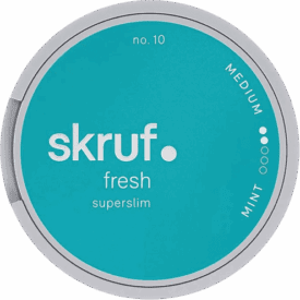 Skruf No. 10 Fresh Mint Superslim