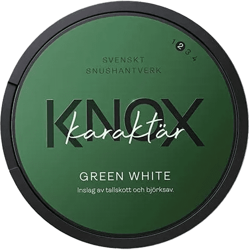 Knox Karaktär Green White Portion