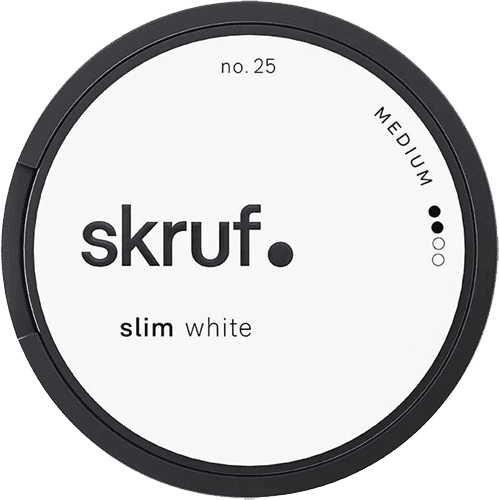 Skruf No. 25 Slim White