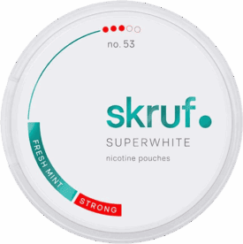Skruf Superwhite No. 53 Fresh Mint Strong