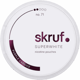 Skruf Superwhite No. 71 Purple Cassice