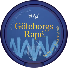 Göteborgs Rapé Mini Vit Portion