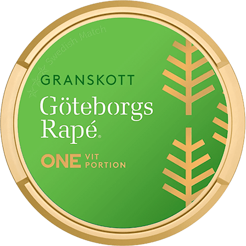 Göteborgs Rapé ONE Granskott White Portion Strong