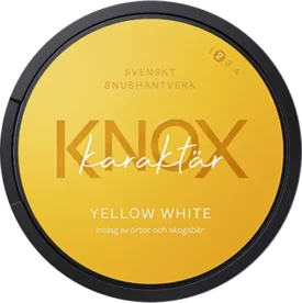 Knox Karaktär Yellow White Portion