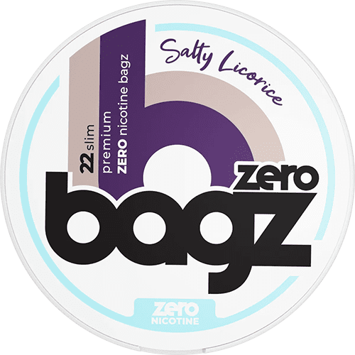 BAGZ Zero Salty Licorice