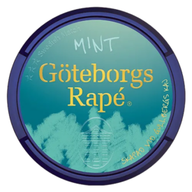 Göteborgs Rapé Mint Vit Portion
