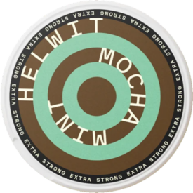 Helwit Mocha Mint Extra Strong 7,5 mg – vitt snus med smak av mocha och mint