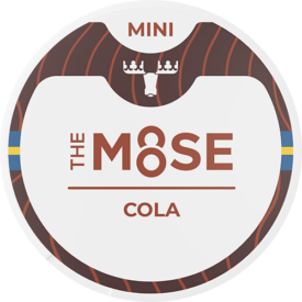 The Moose Cola Mini vitt snus med kryddig colasmak från The Moose